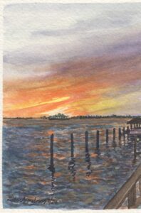 Read more about the article Sunset at Marker 8