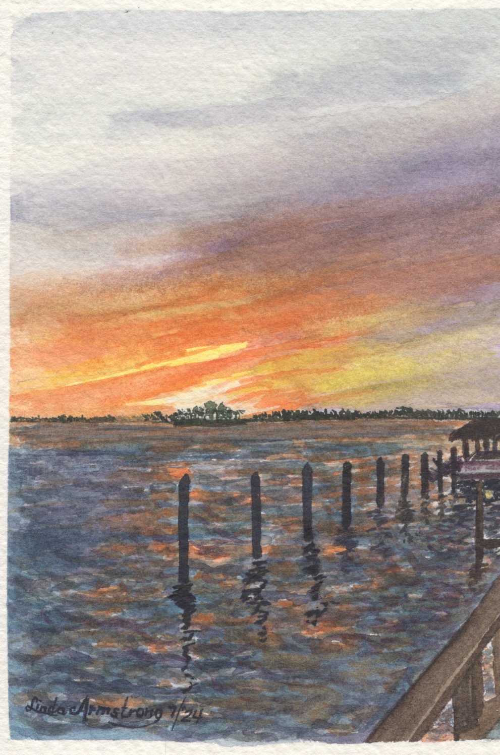 You are currently viewing Sunset at Marker 8