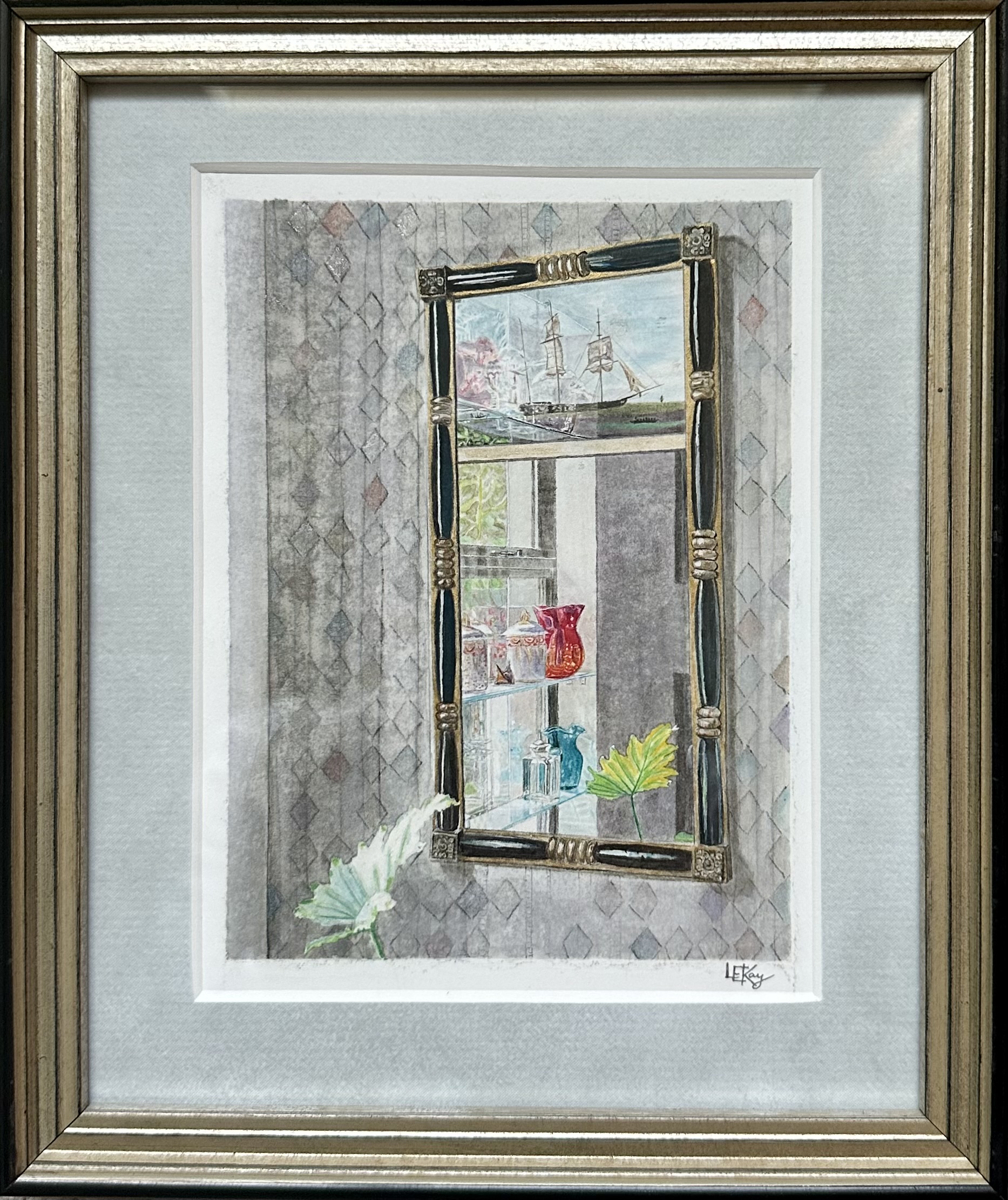 You are currently viewing Antique Mirror Reflection