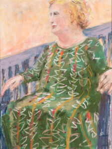 Read more about the article Artist in Print Dress