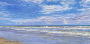 Read more about the article Broad Beach, Solitary Surfer